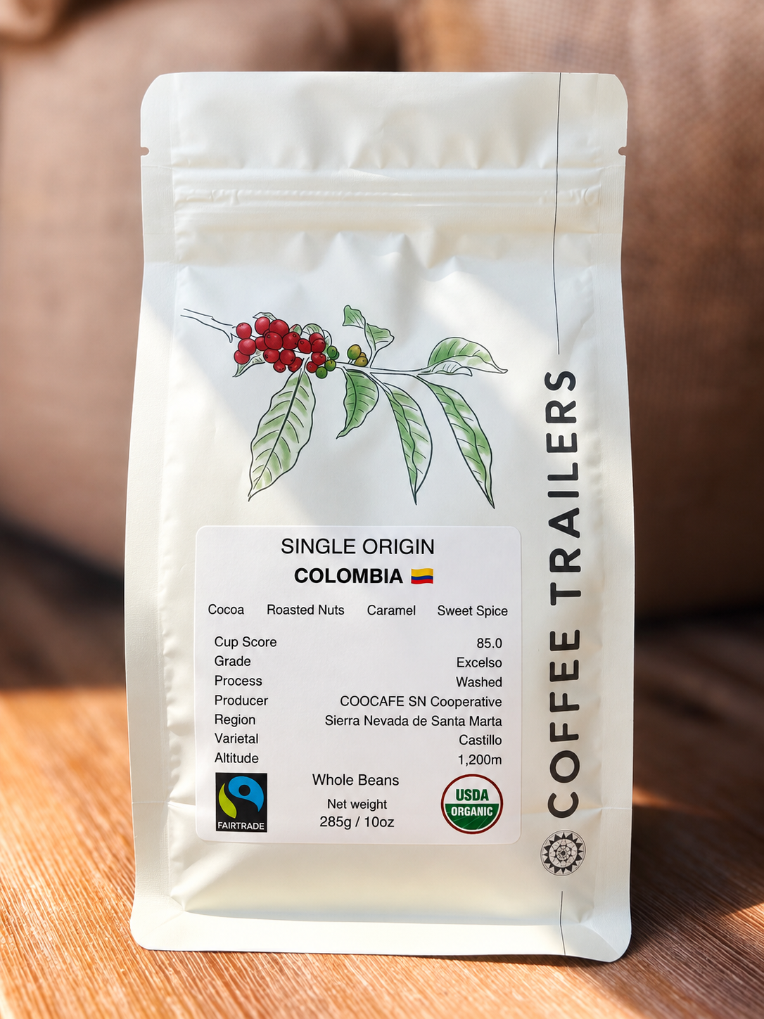 Colombia Sierra Nevada Fair Trade Organic